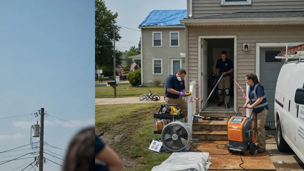 Water Damage Repair in Garciasville, TX near me